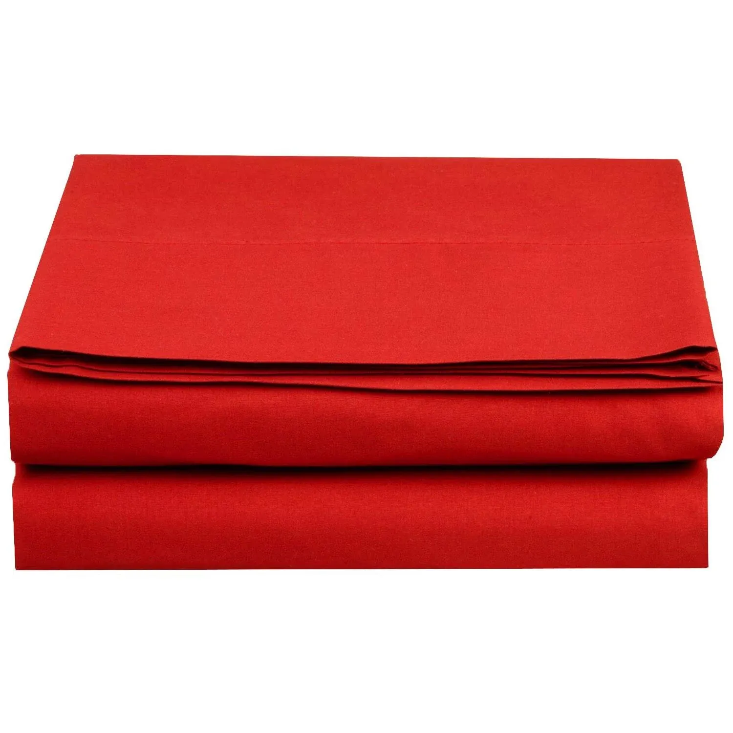 Luxury Fitted Sheet on Amazon Elegant Comfort Wrinkle-Free 1500 Premier Hotel Quality 1-Piece Fitted Sheet, Twin/Twin XL Size, Red