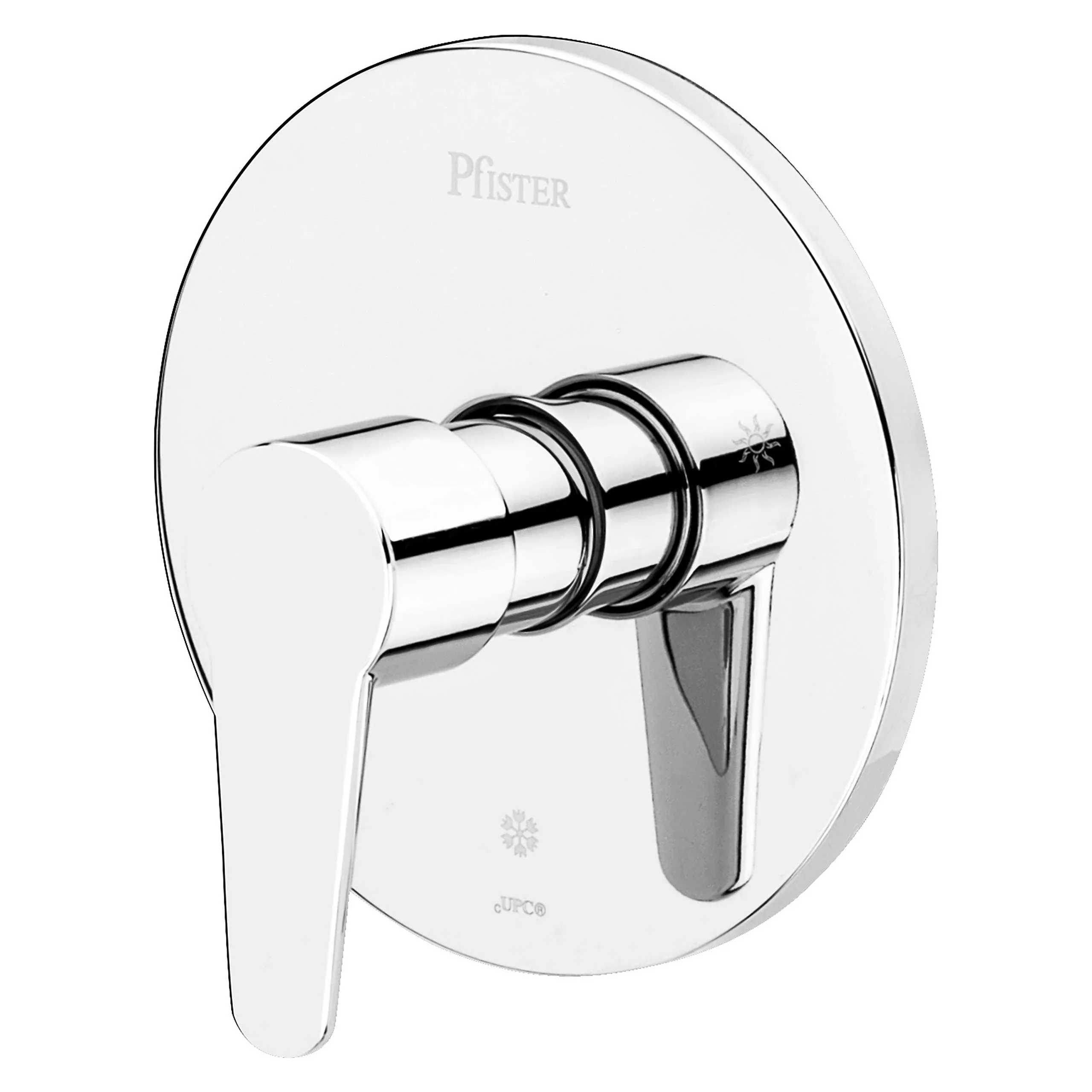 Pfister R89-0400 Pfirst Modern Valve Trim - Polished Chrome