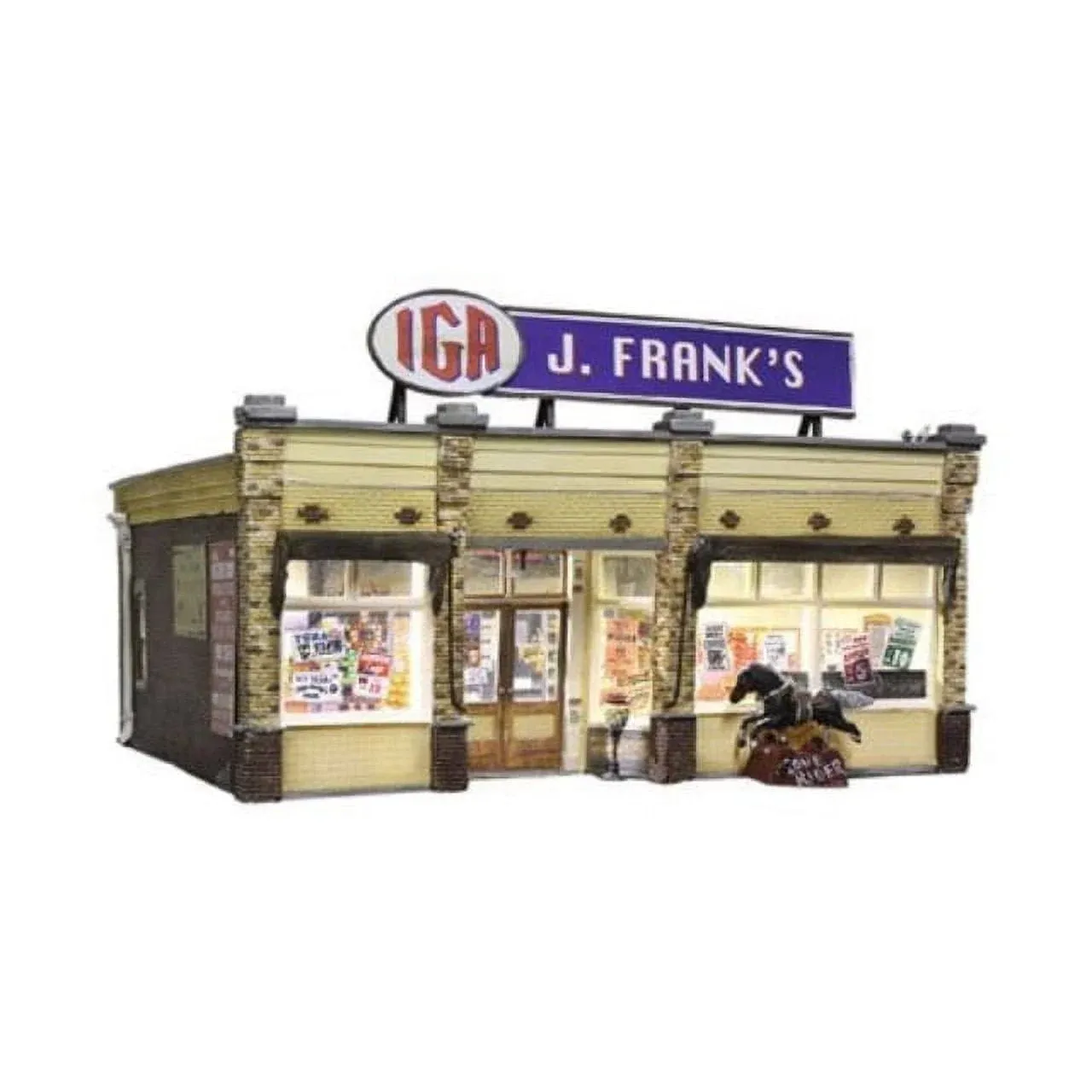 "Woodland Scenics BR5851 J. Frank's Grocery, O Scale"