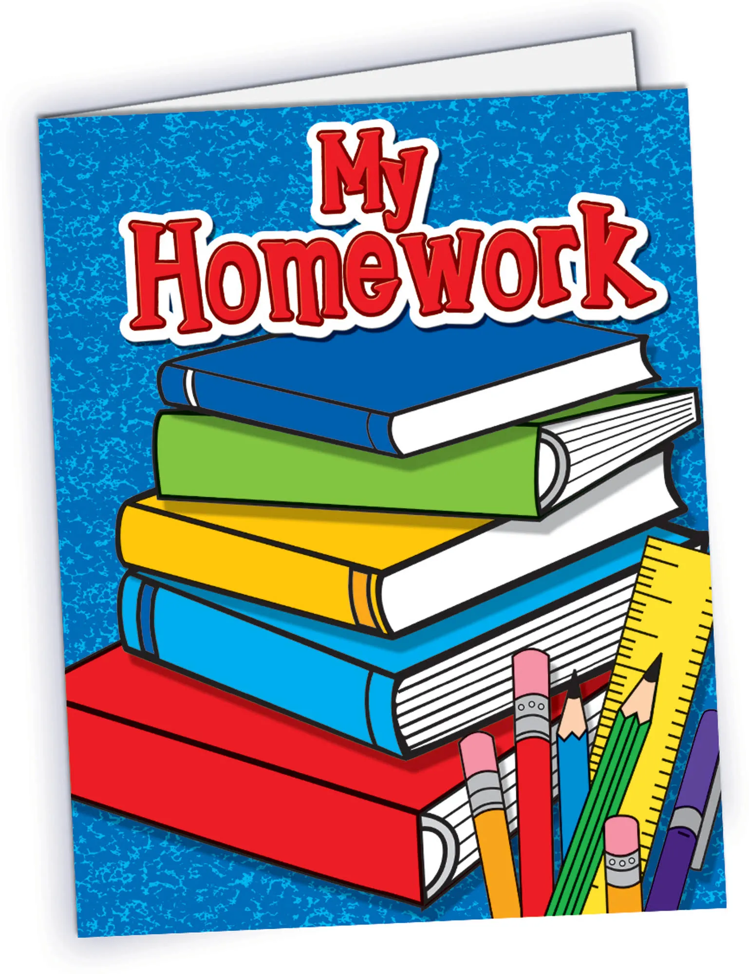 My Homework Pocket Folder (Pack of 12)