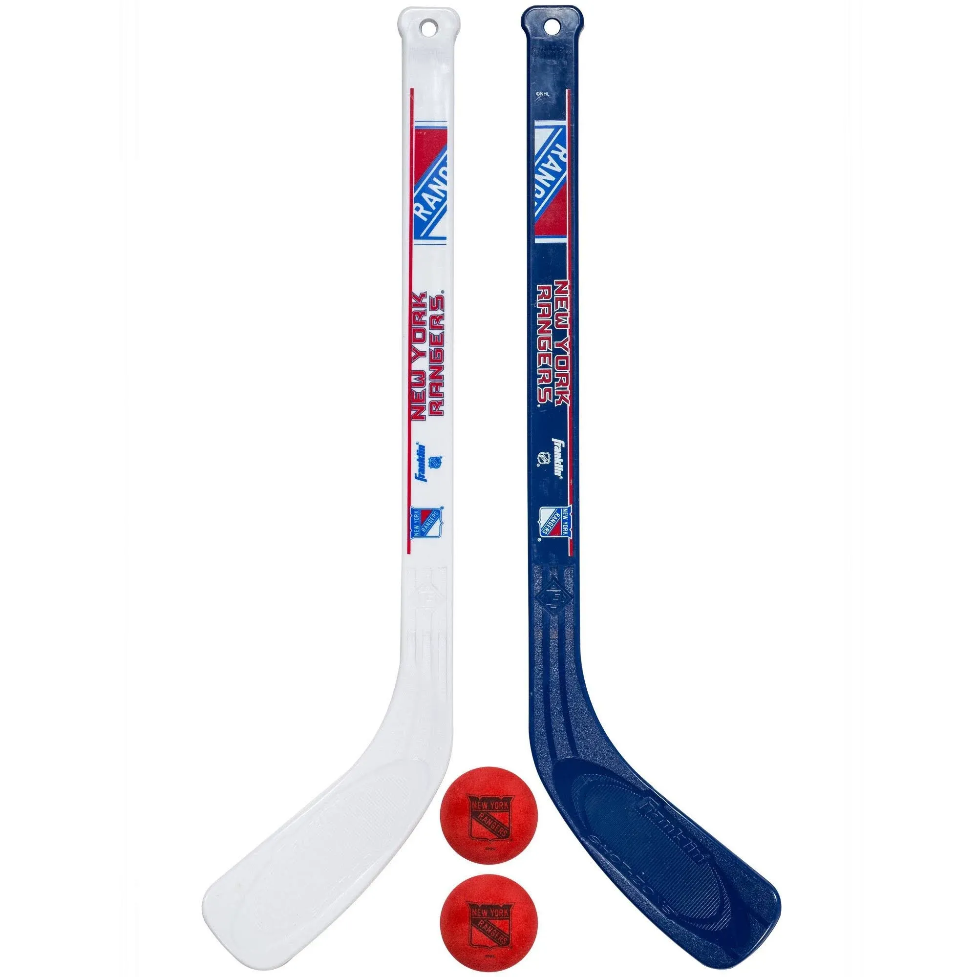 Franklin NHL Mini Hockey Stick Set - New York Rangers