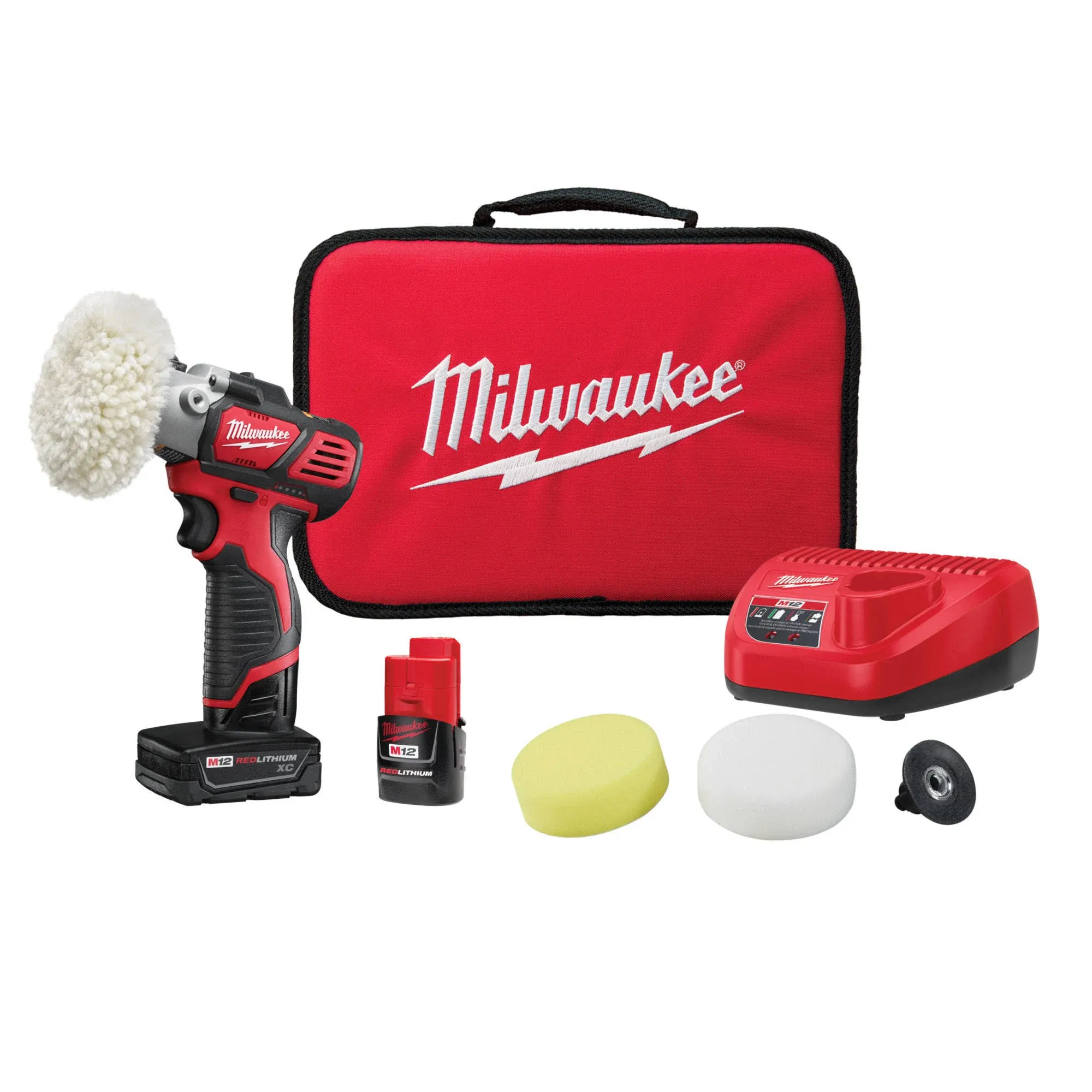 Milwaukee Electric 2438-22X M12 3&#034; Spot Polisher