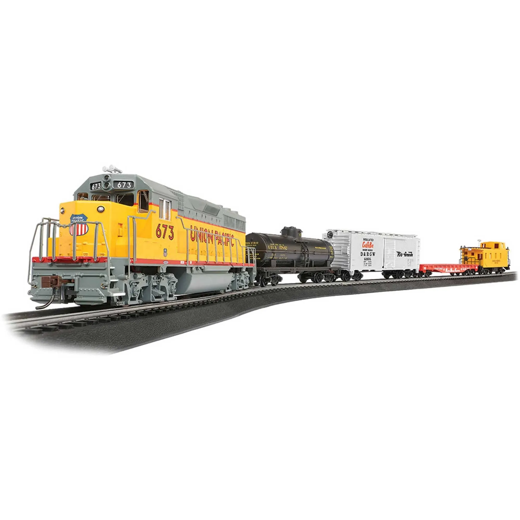 Bachmann HO 00766 Track King Train Set with GP40 Locomotive