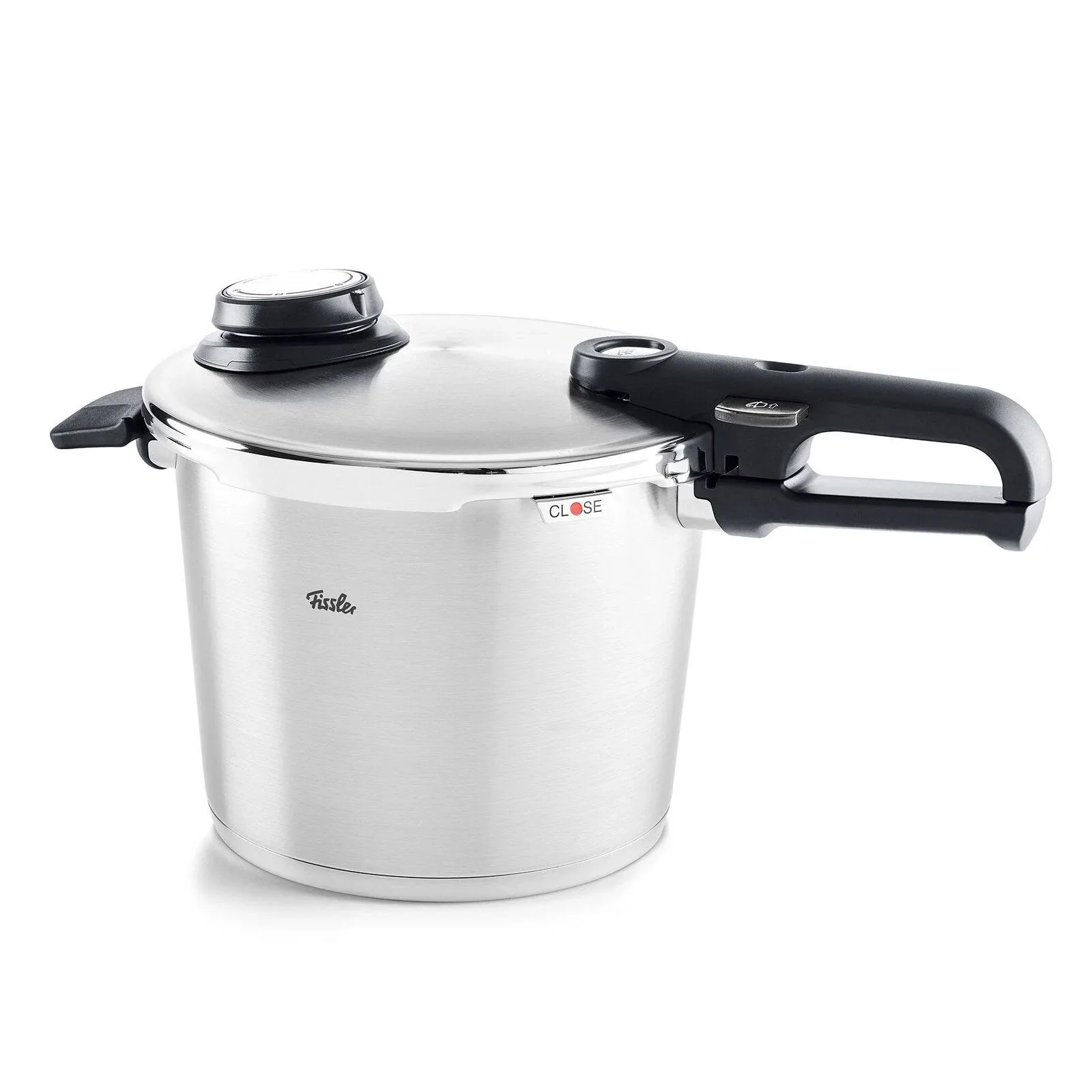 Fissler Vitavit Premium Pressure Cooker with Steamer Insert, 6.3 Quarts