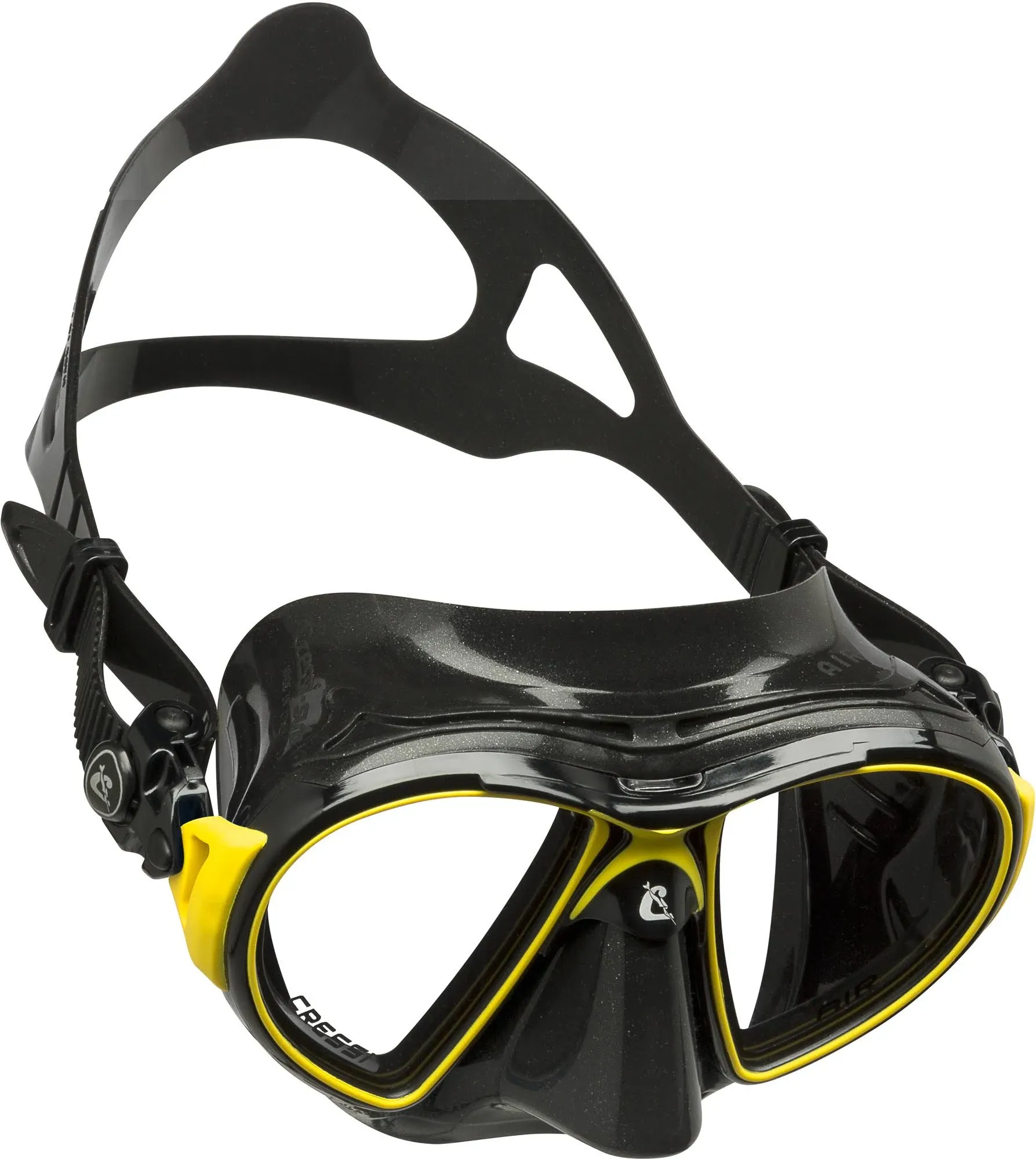 Cressi Air Scuba Mask, Yellow/Black