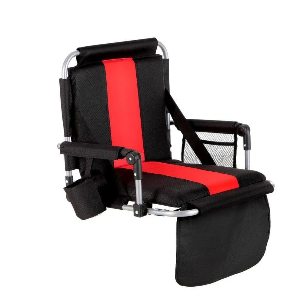 MF Studio Folding Stadium Chair with Back Arm Rest