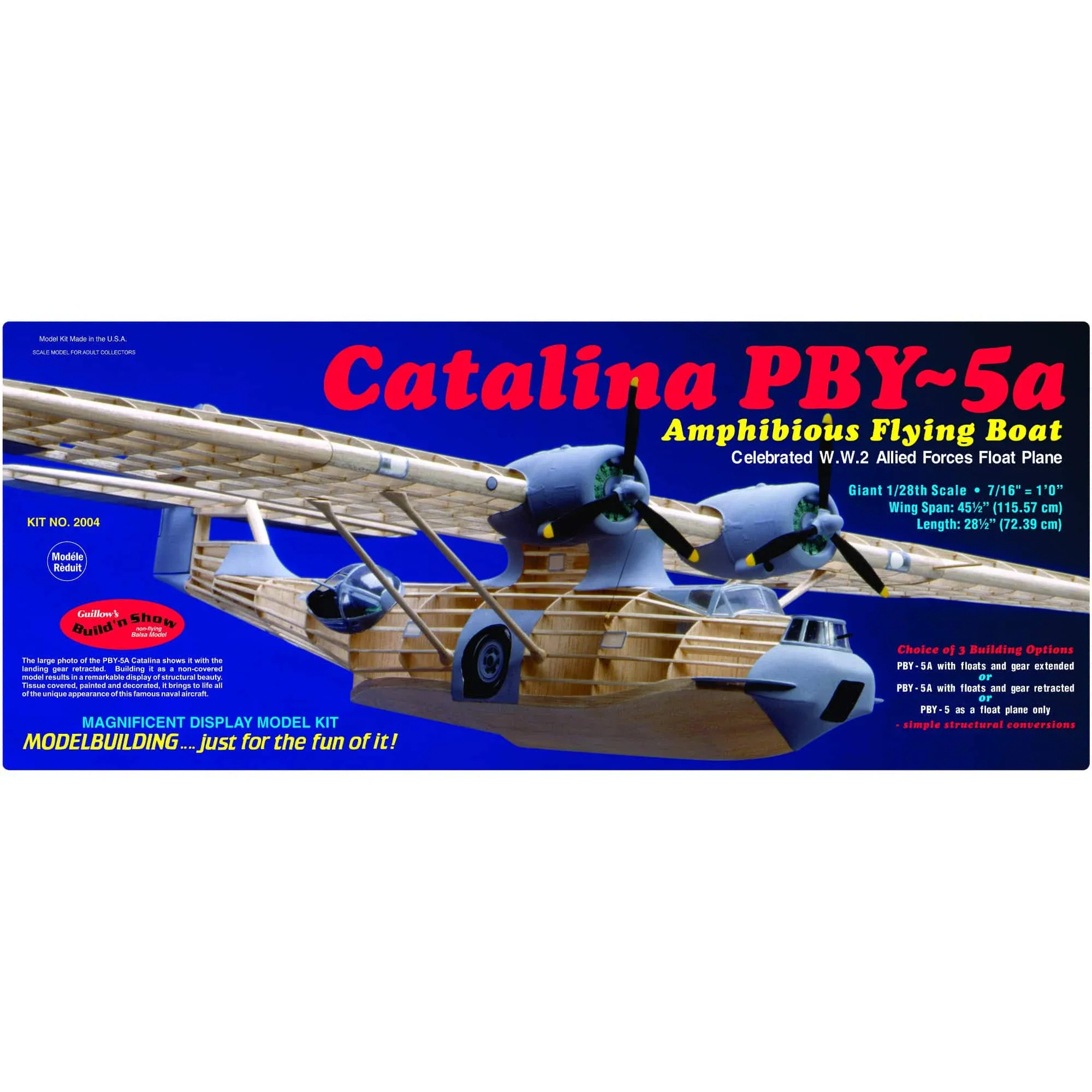 Guillow - PBY-5A Catalina Model Kit