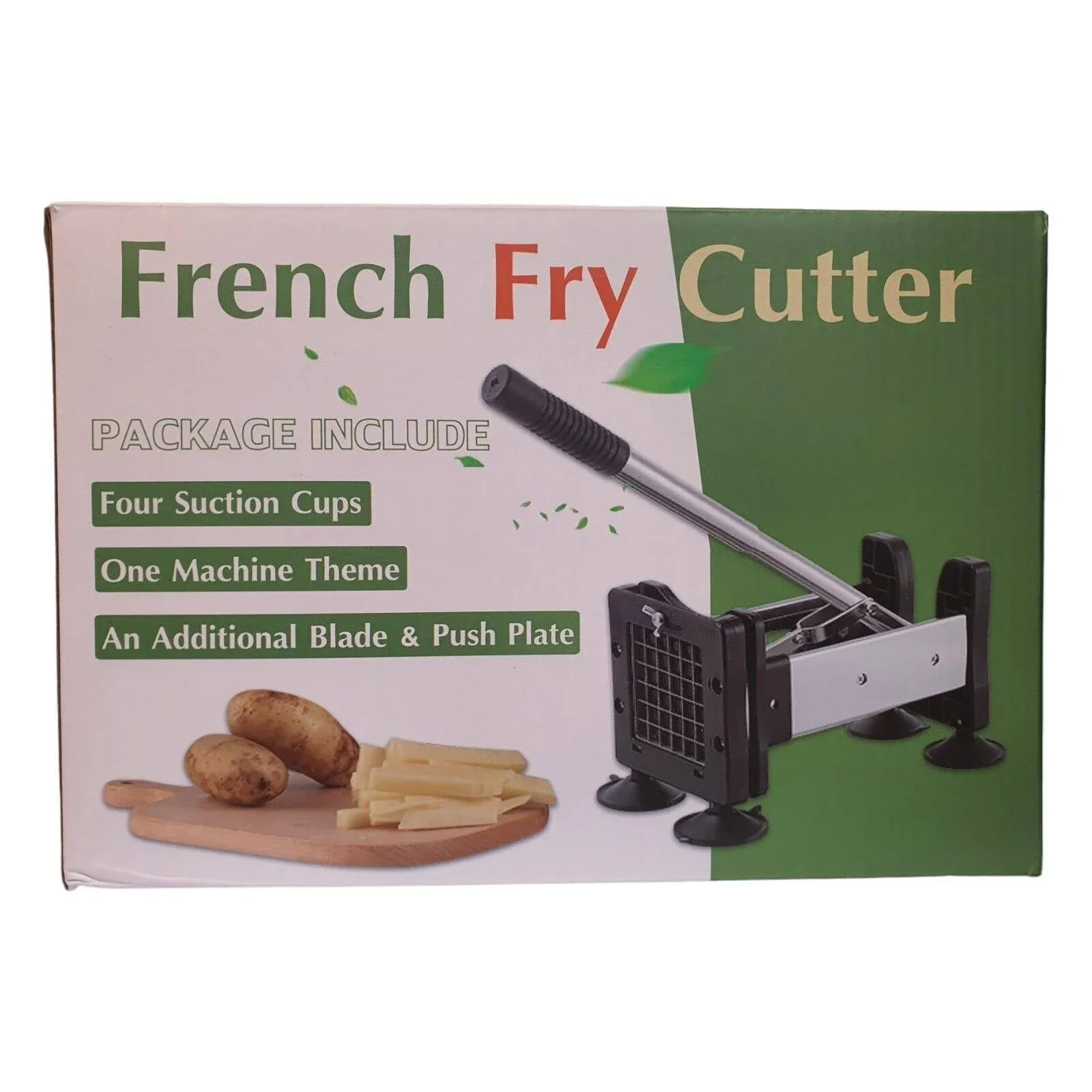 Stainless steel 2 size durable potato chip cutter