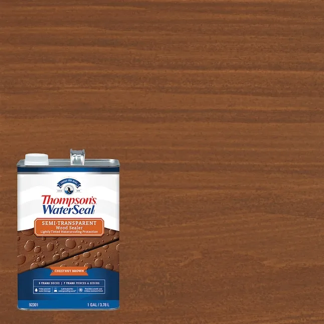 Thompson's WaterSeal Semi-Transparent Exterior Wood Stain & Sealer