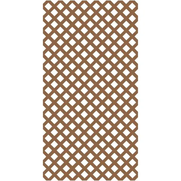 Barrette Outdoor Living 4 ft. x 8 ft Vinyl Lattice