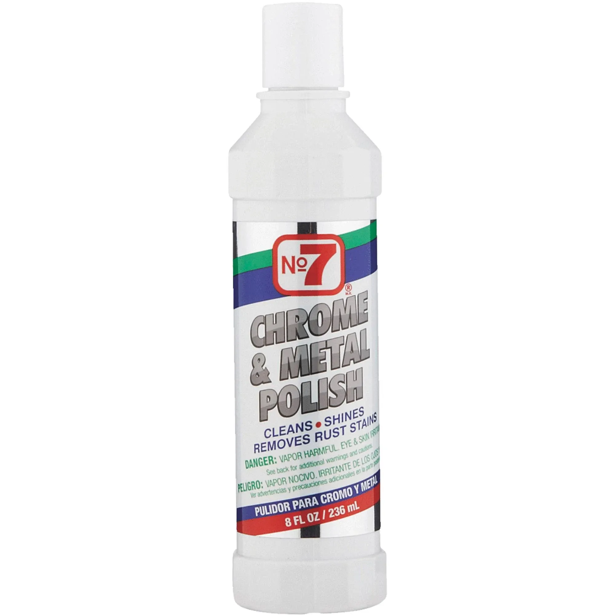 No 7 Chrome & Metal Polish - 8 oz