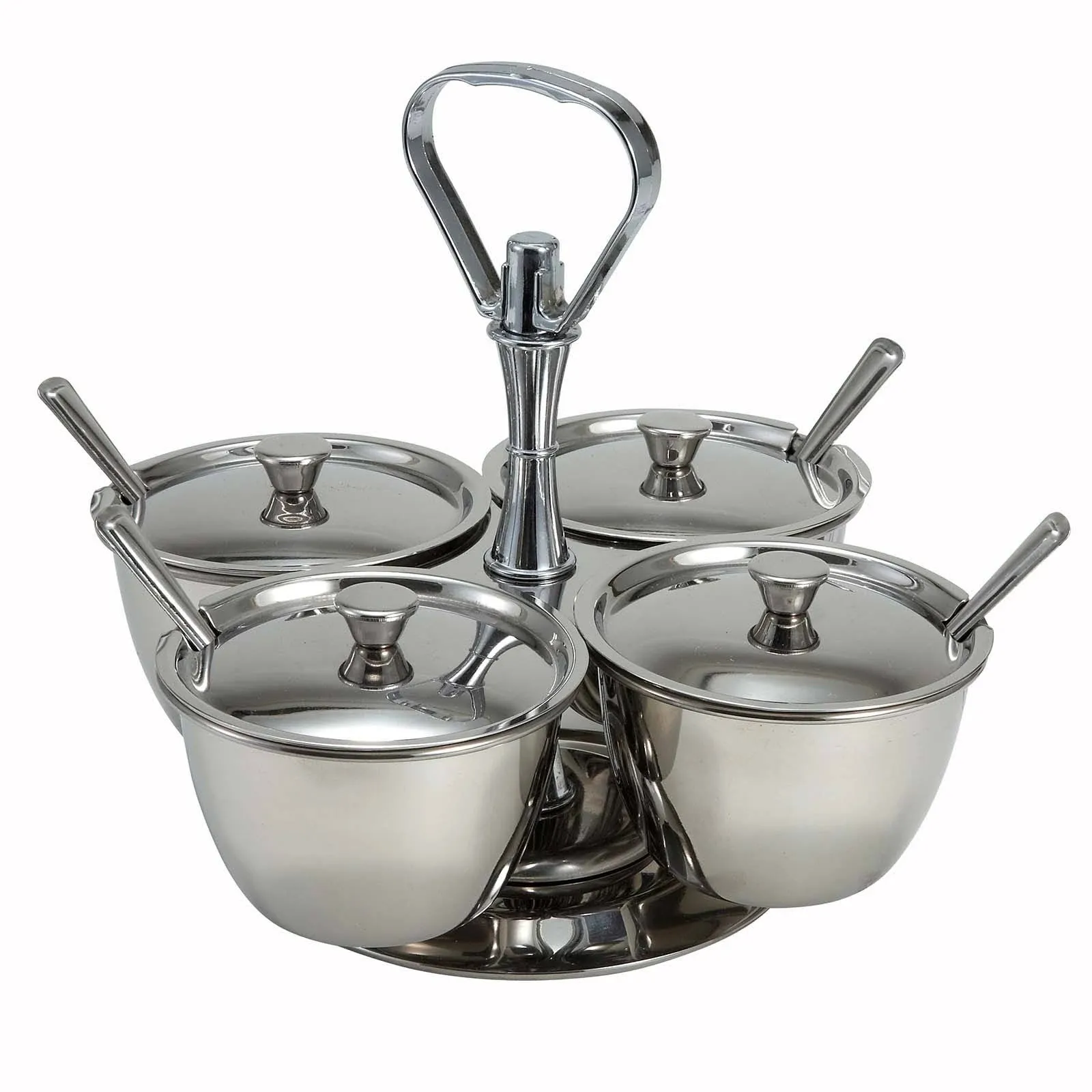 Winco RS-4 4-Unit Relish Server