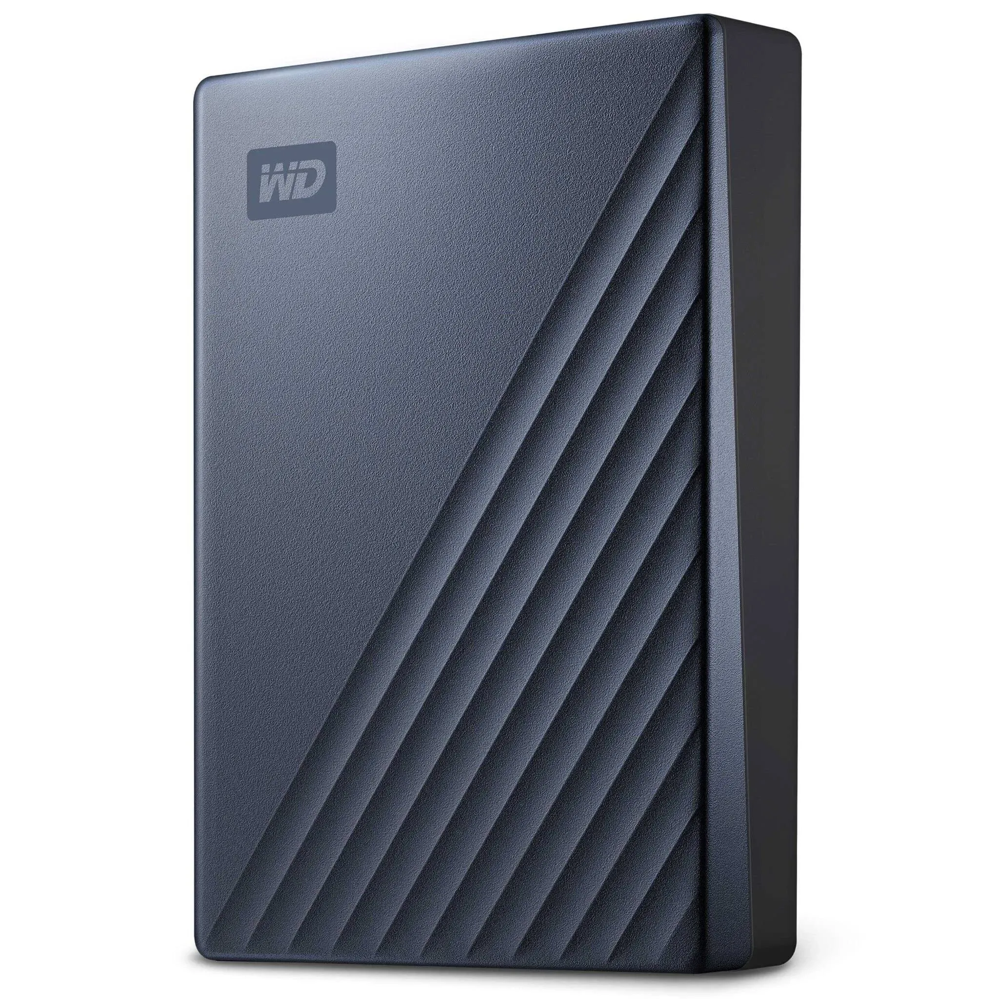 Western Digital 4TB My Passport Ultra Blue Portable External Hard Drive HDD, USB-C and USB 3.1 Compatible - WDBFTM0040BBL-WESN