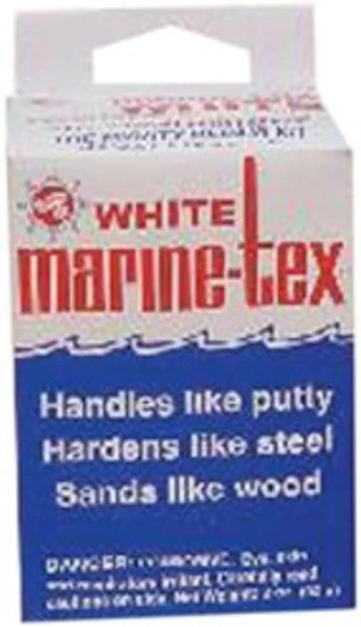 Marine-Tex RM306K Marine-Tex - White, 14 oz.