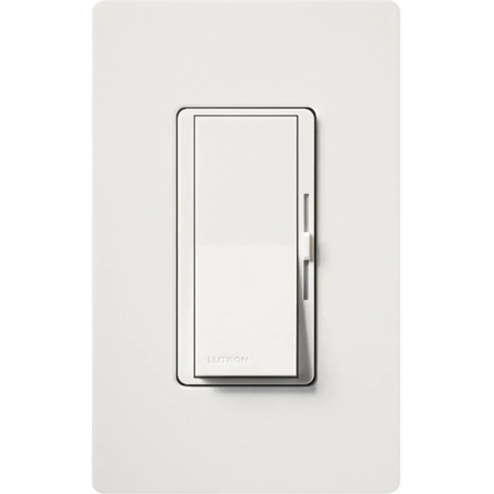 Lutron Diva LED+ Dimmer Switch for Dimmable LED, Halogen and Incandescent Bulbs, 250W/Single-Pole or 3-Way, DVSCCL-253P-HT, Hot 