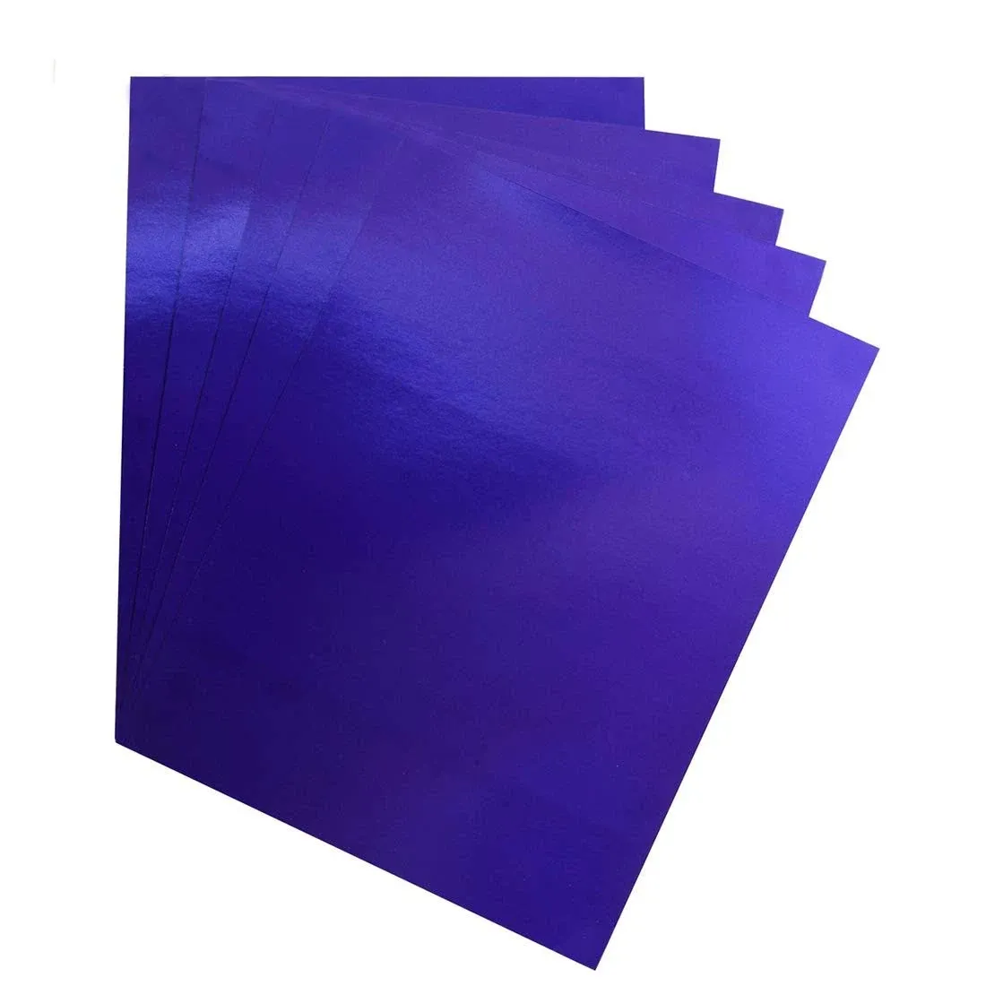 Metallic Poster Board - 8.5inx11in  Dk. Blue