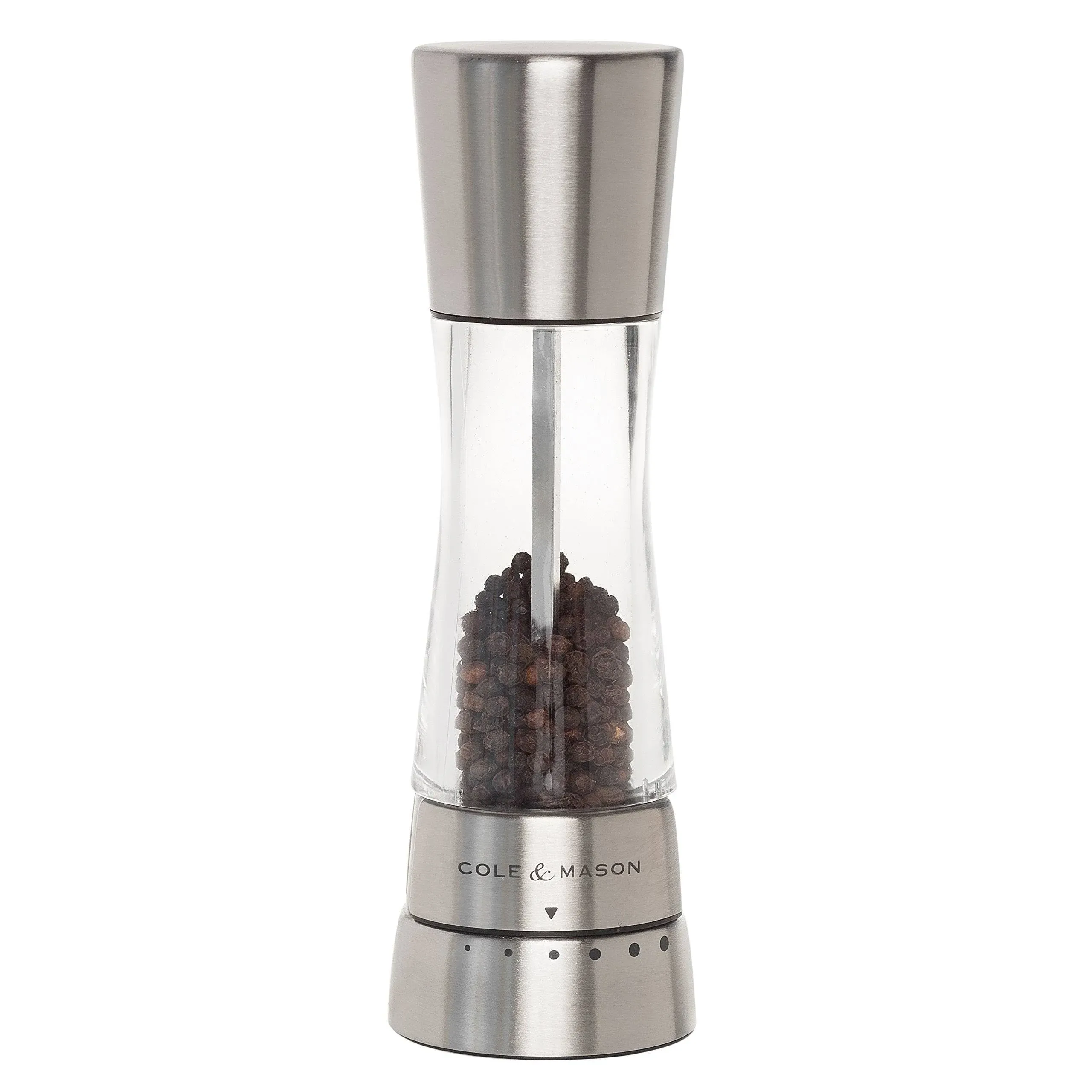 Cole & Mason Derwent Stainless Steel Pepper Mill