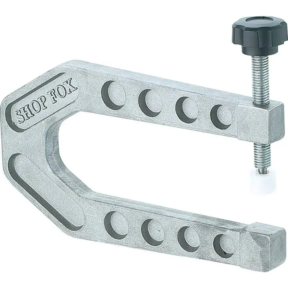 Shop Fox D2804 6-Inch Aluminum Deep Reach C-Clamp