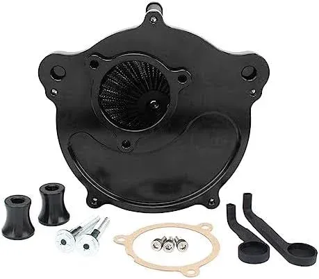 Air Cleaner Intake Filter Kit For Harley Touring Tri Street Road Glide Softail