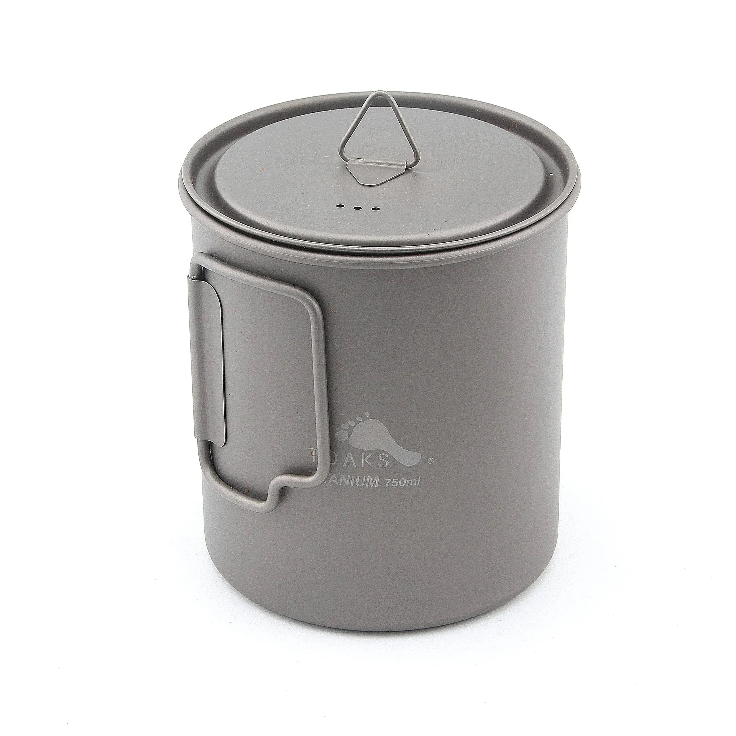 TOAKS Titanium 750ml Pot POT-750 - Outdoor Camping Cup Bowl Pot