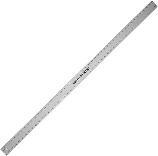 hangzhou great star indust 162994 Master Mechanic, 48", Aluminum Ruler & Straight Edge