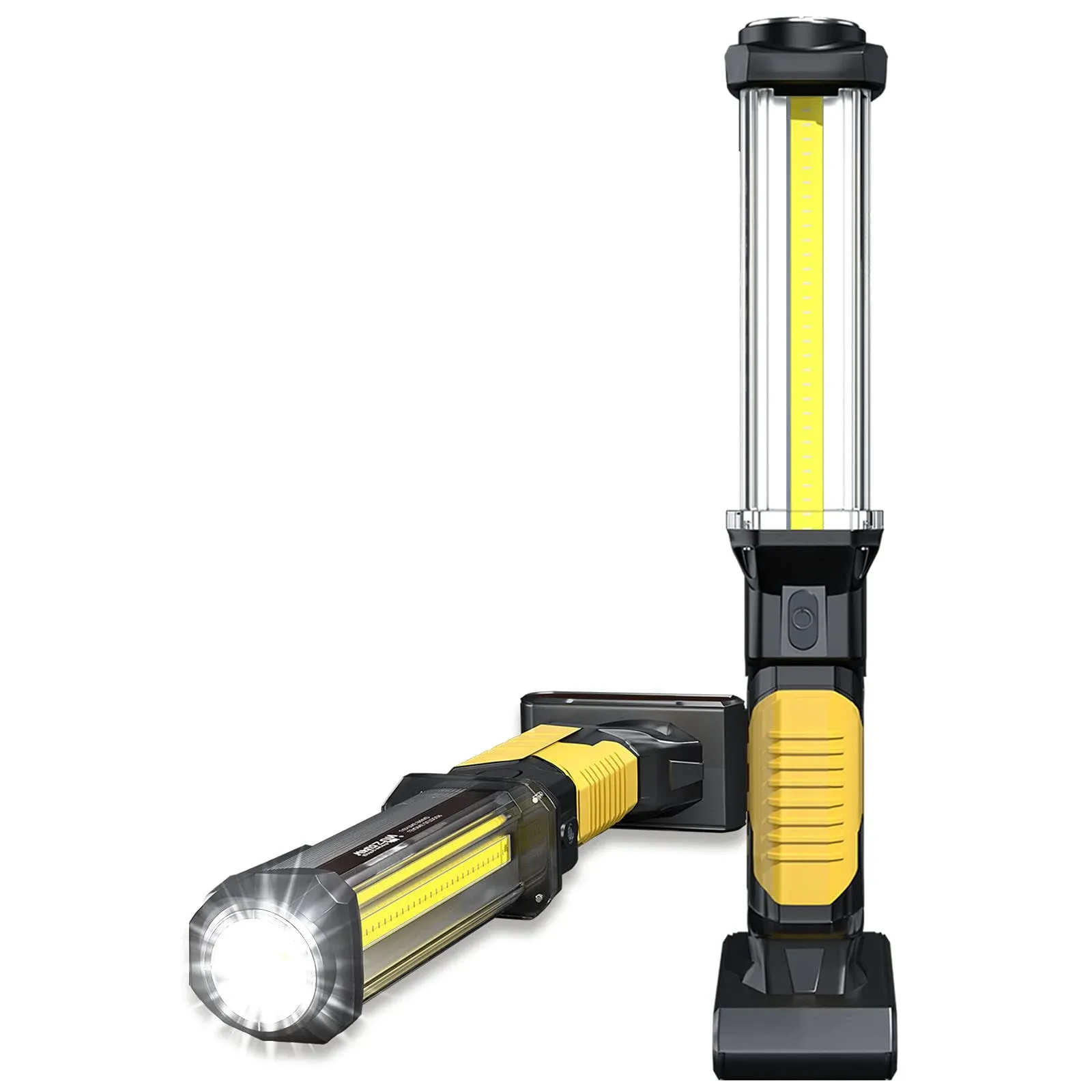 WARSUN Work Light Rechargeable LED 1500 Lumens Super Bright COB Portable Work...