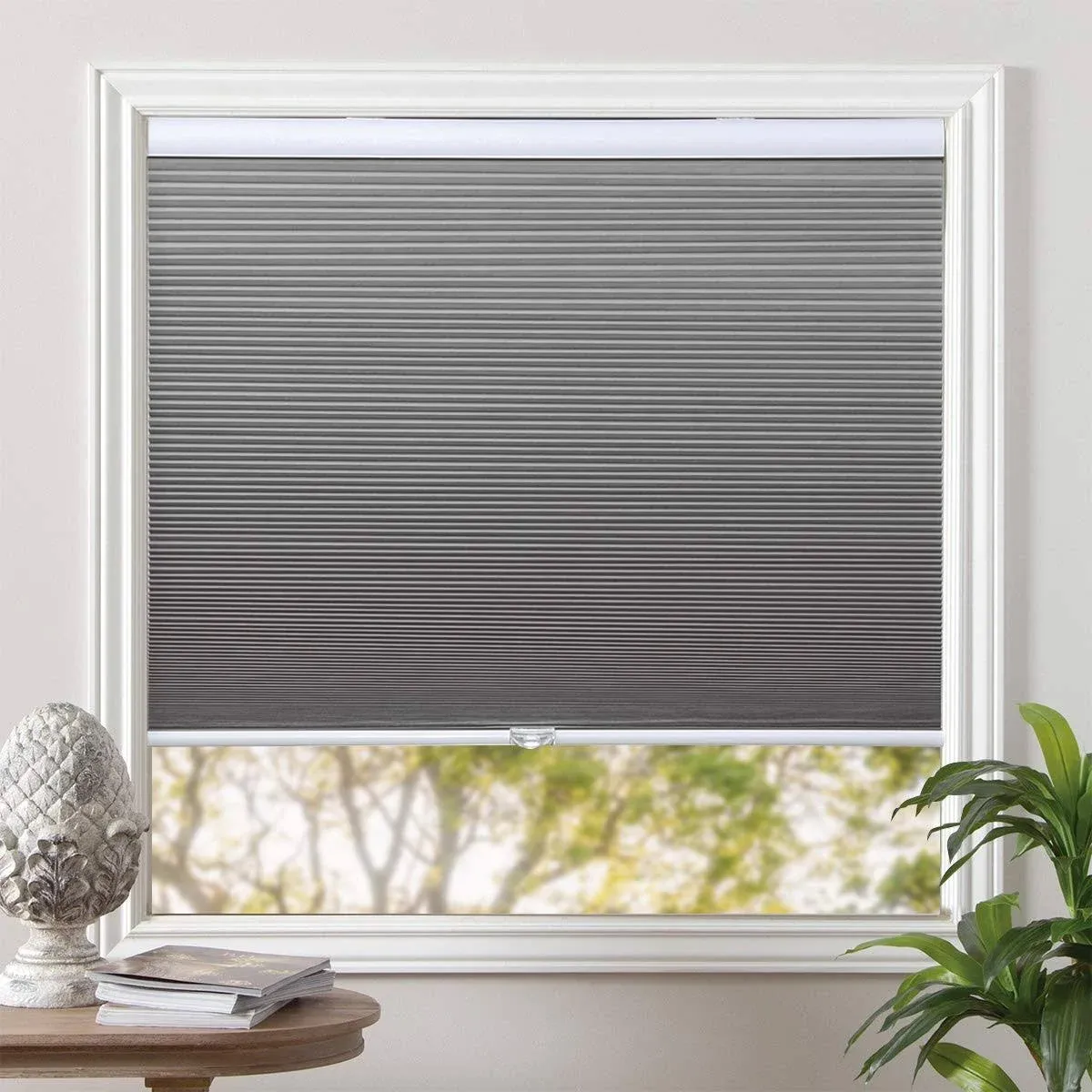 Grandekor Cordless Cellular Shades Blackout Blinds Honeycomb Shades Window Fabric ...