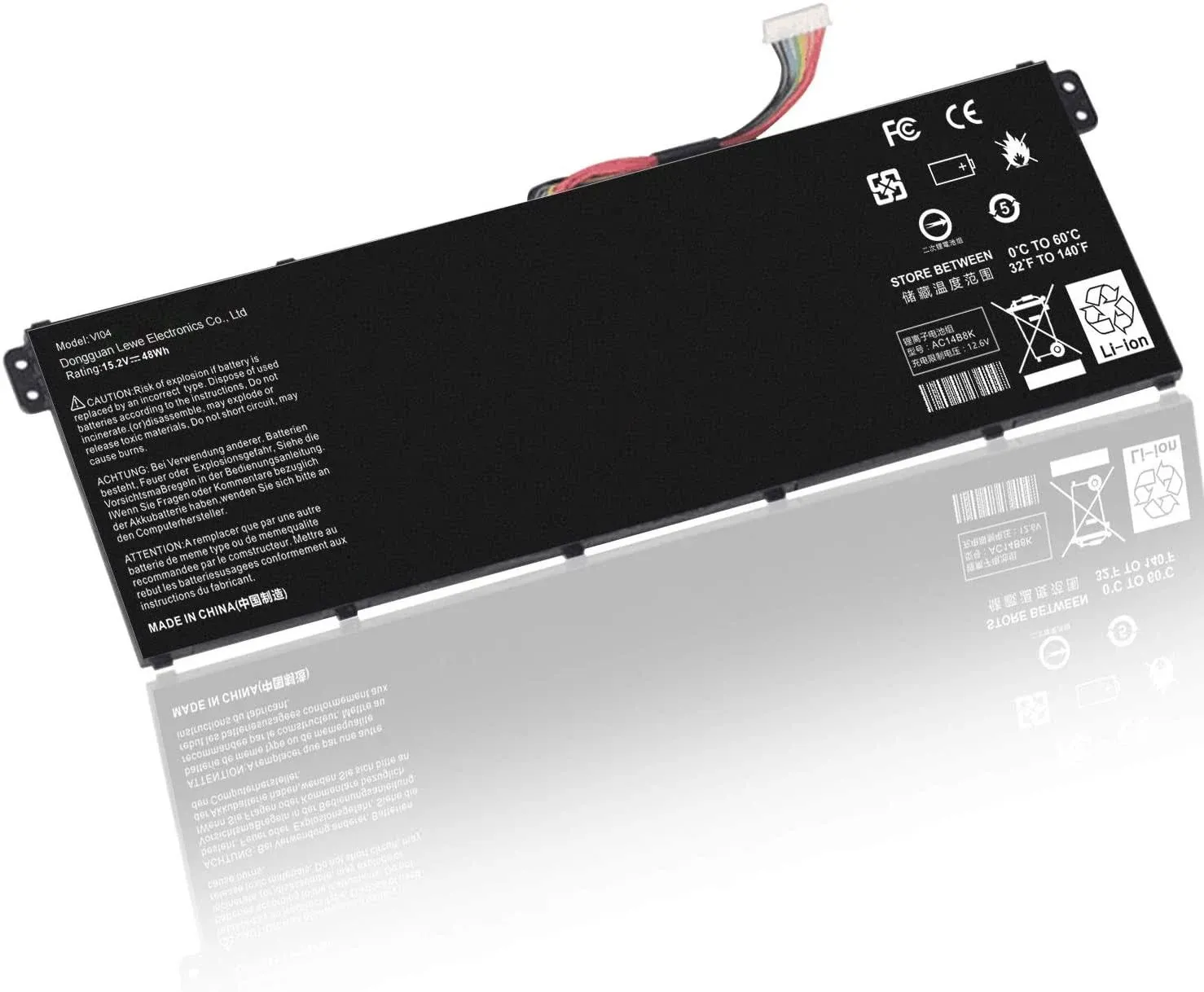 Fancy Buying AC14B8K AC14B3K Laptop Battery for Acer Chromebook C810 C910 CB3-111 CB5-311 CB5-571 CB3-531 CB5-571-C1DZ CB3-511