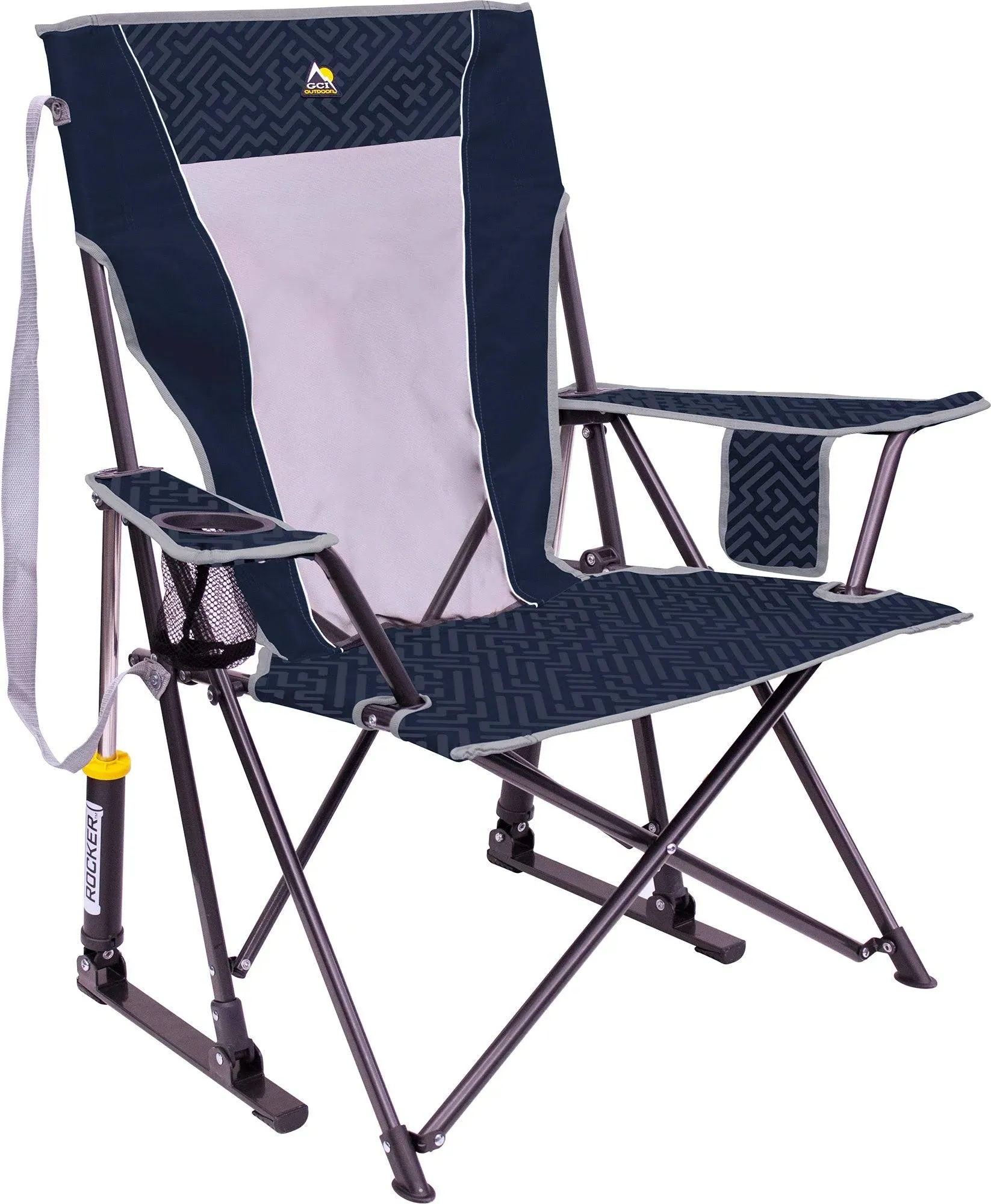 GCI Outdoor Comfort Pro Rocker Chair, Indigo/Maze