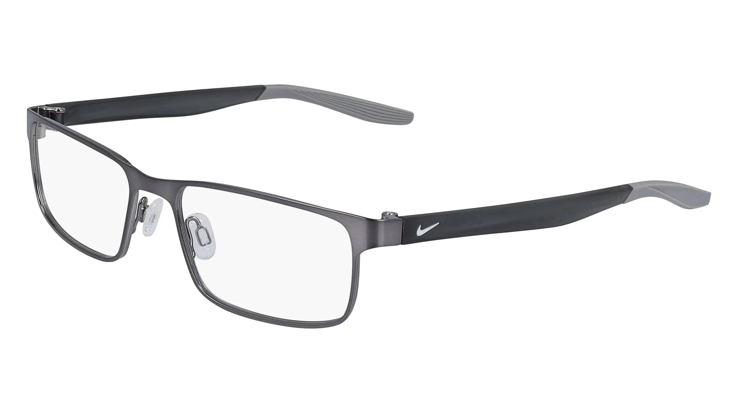 Nike 8131 Eyeglasses - 073 Brushed Gunmetal/Wolf Grey