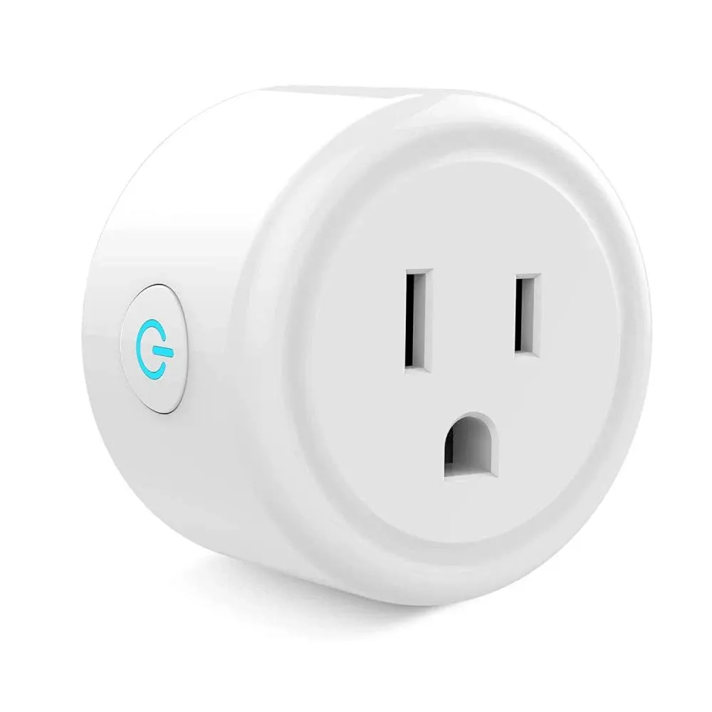 GHome Smart Mini Plug, Wi-Fi Outlet Socket Compatible with Alexa and Google Home