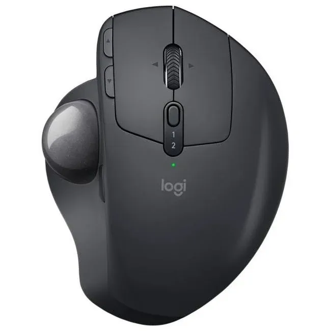 Logitech - MX Ergo Plus - Wireless Trackball Mouse