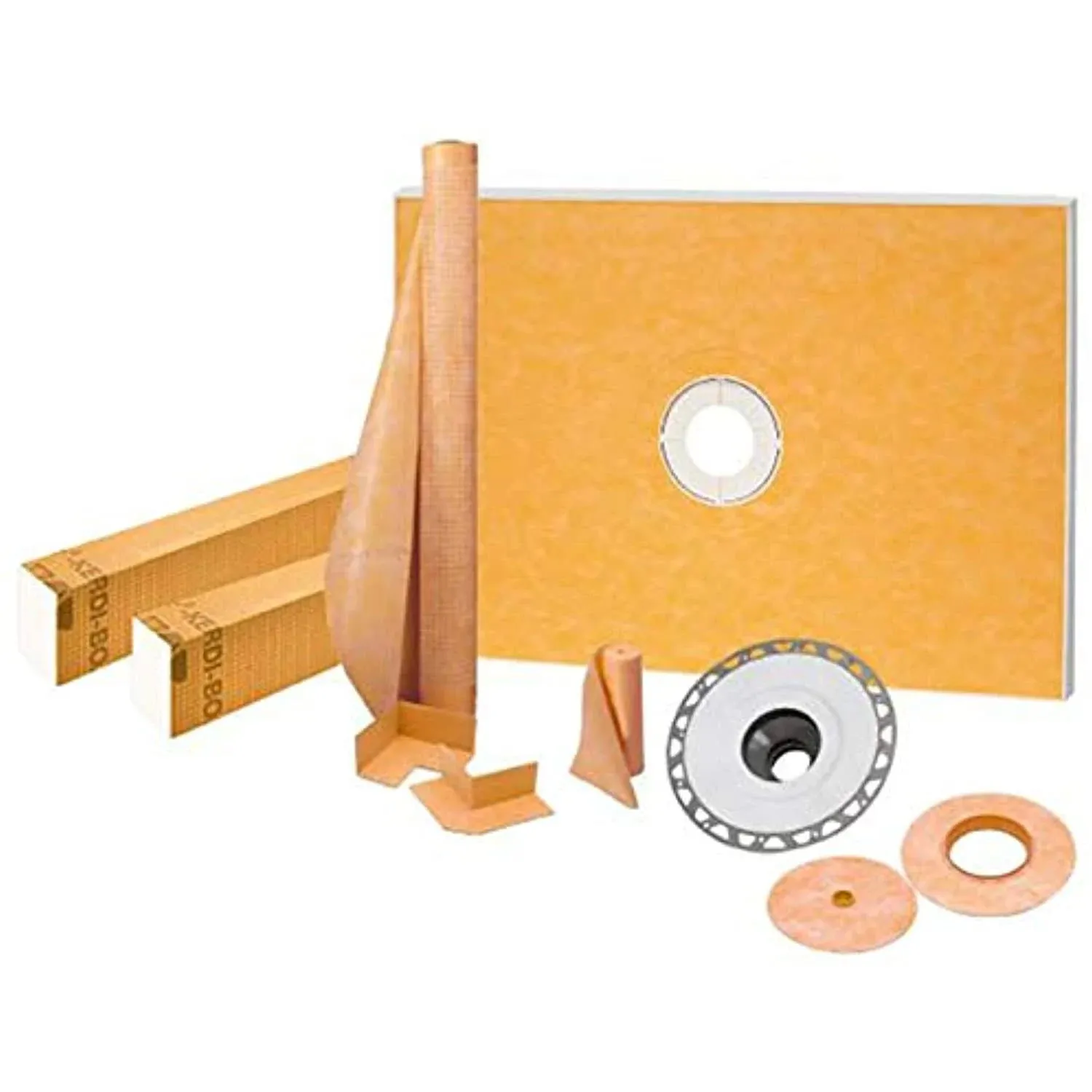 Kerdi-Shower-Kit 38" x 60" PVC Flange 2"