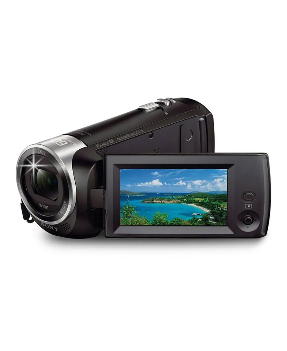 Handycam 1080p Full HD Camcorder with Exmor R CMOS Sensor (Black) Bundle