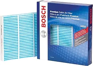 BOSCH 6025C HEPA Cabin Air Filter - Compatible with Select Audi A4, A4 Quattro, RS4, S4