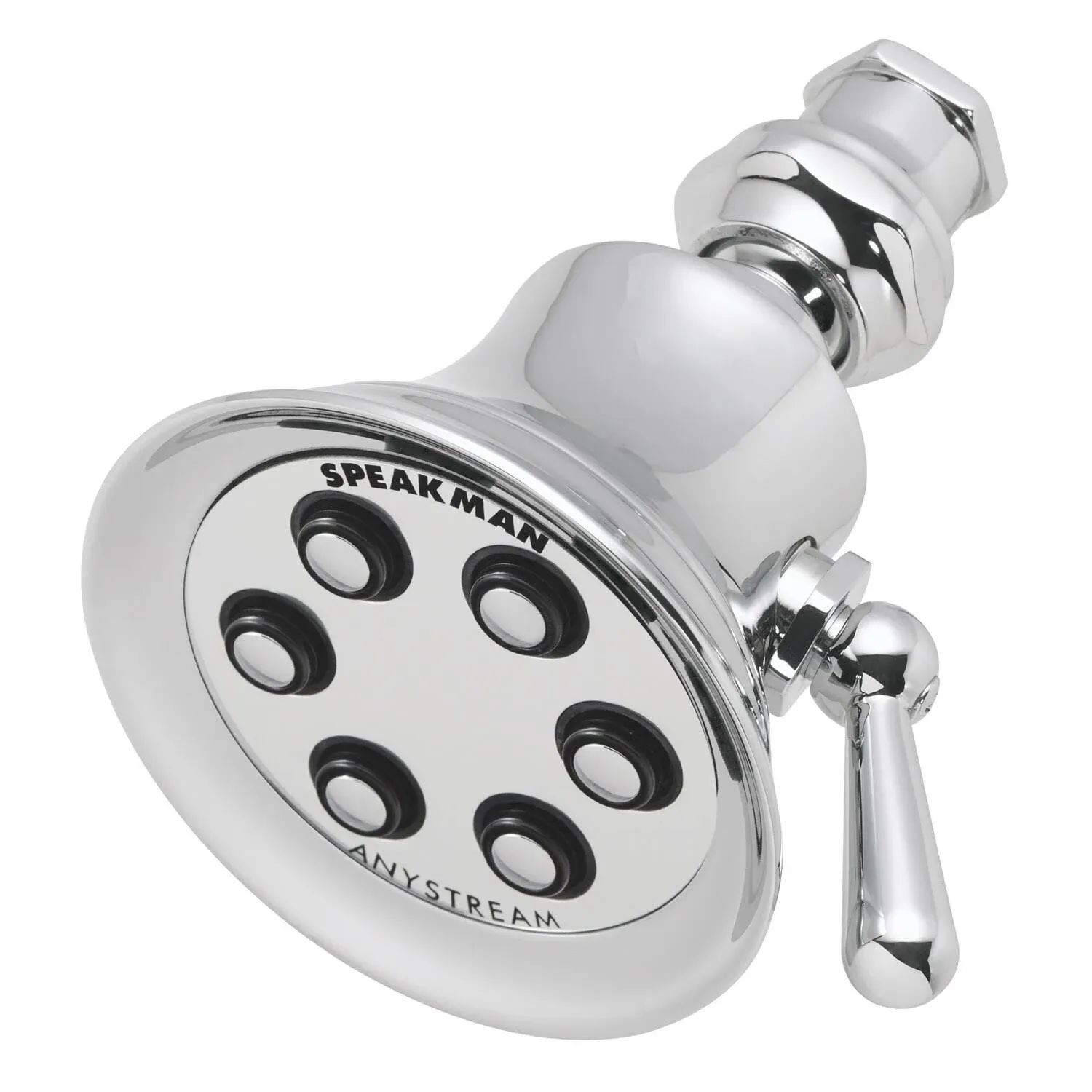 Speakman S-2254-E175 Retro Multi-Function Shower Head for Stylish Bathroom Décor, 1.75 GPM, Polished Chrome