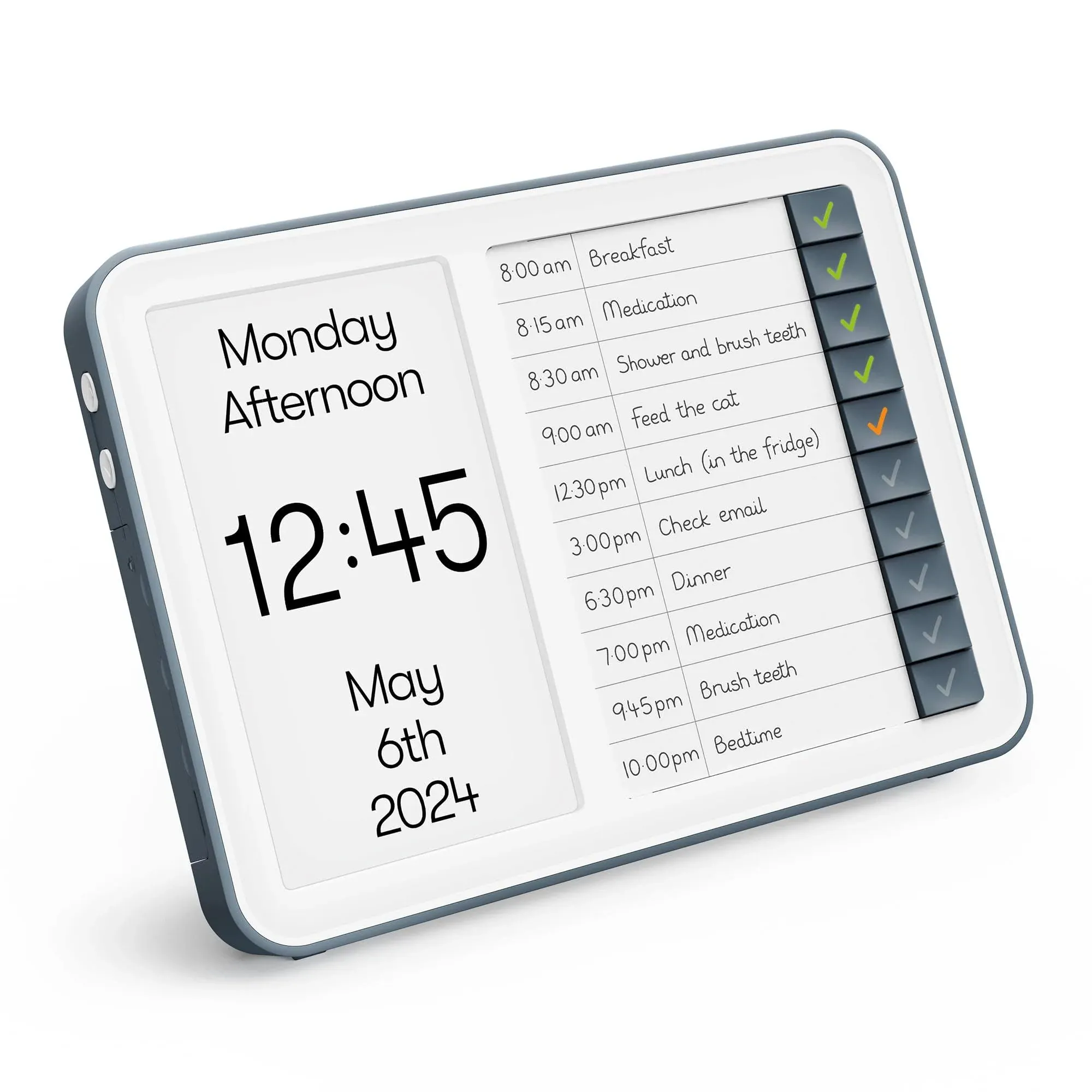 Relish Day Hub - Dementia Reminder Clock With Task Alerts