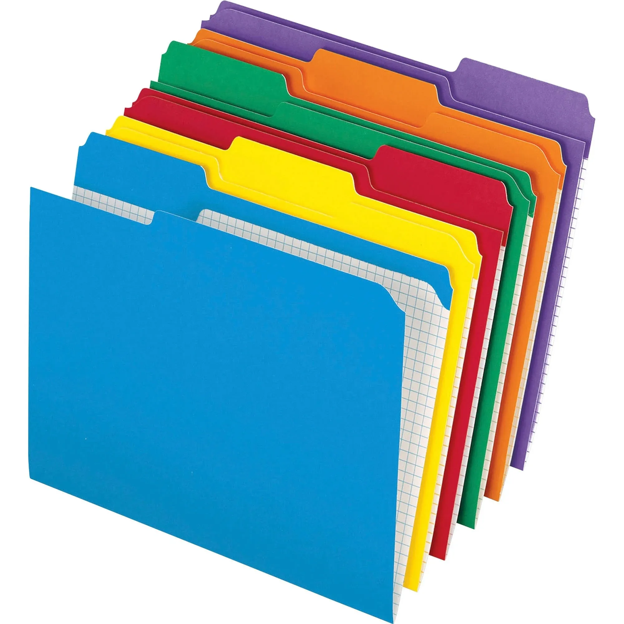 Pendaflex Double-Ply Reinforced Top Tab Colored File Folders