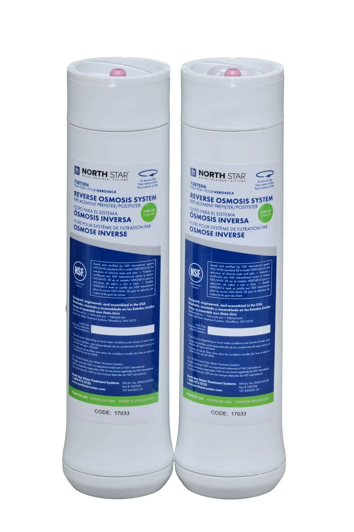 7287506 - NorthStar Reverse Osmosis Filters NSRO42C4