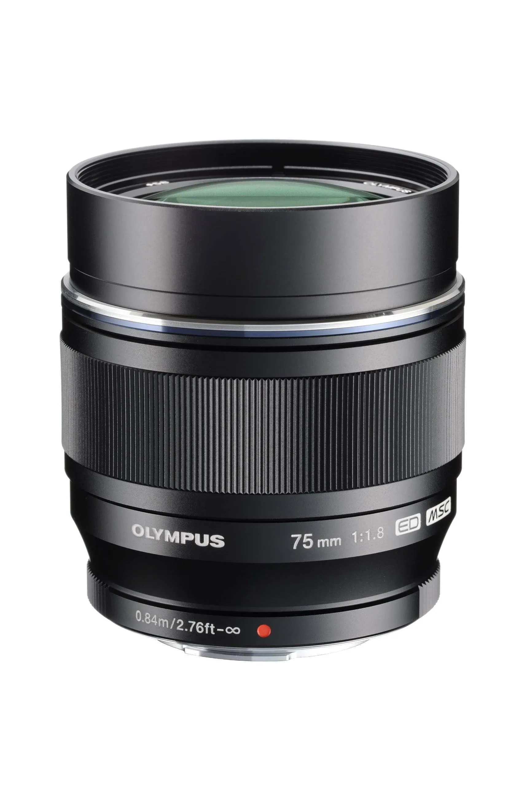 Olympus M.Zuiko Digital Ed 75mm f/1.8 Lens (Black)