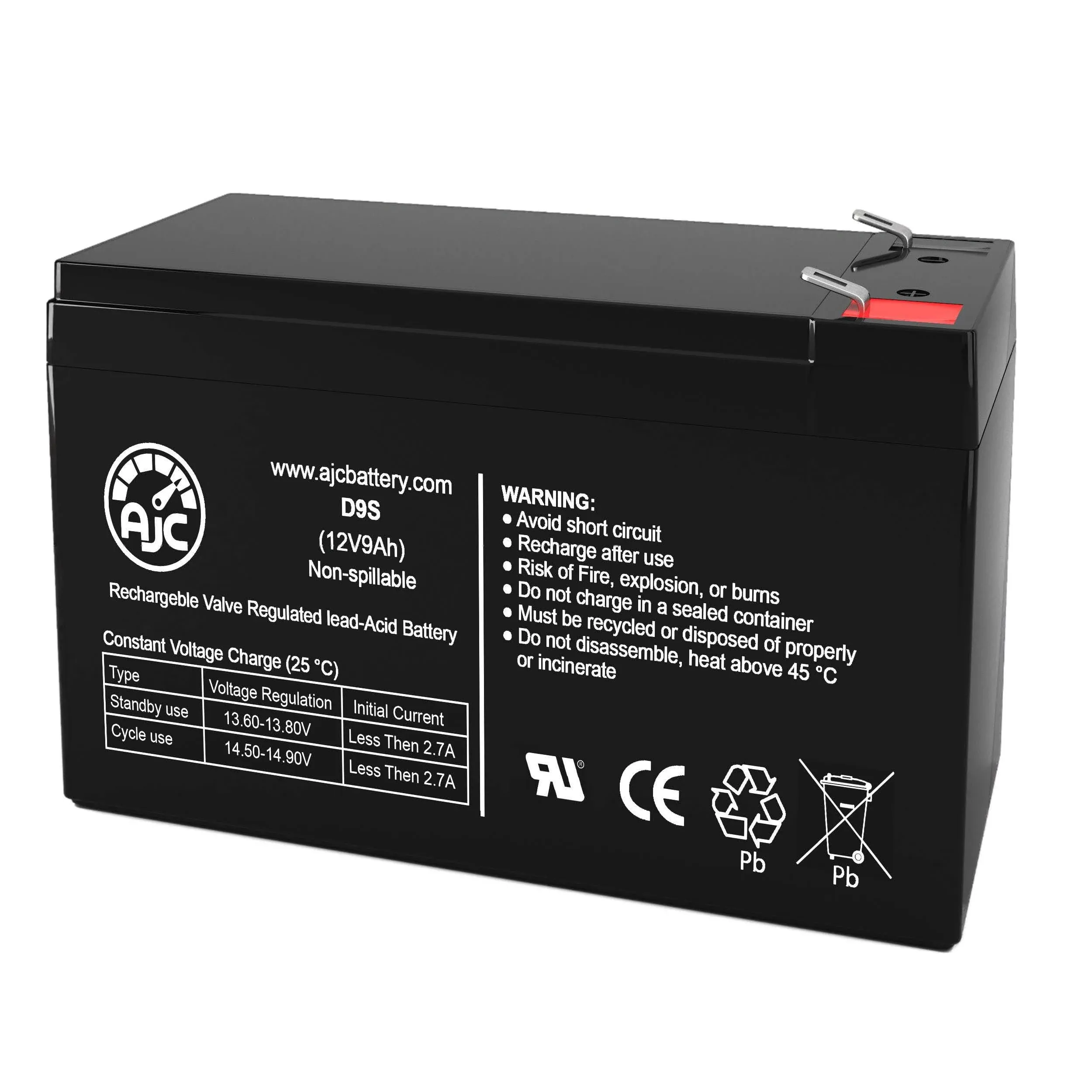 APC Back-UPS BE850M2 12V 9Ah UPS Replacement Battery