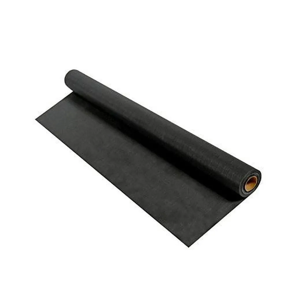 Charcoal Super Solar Screen Roll 48in X 25ft Insect Protection for Door Windows 