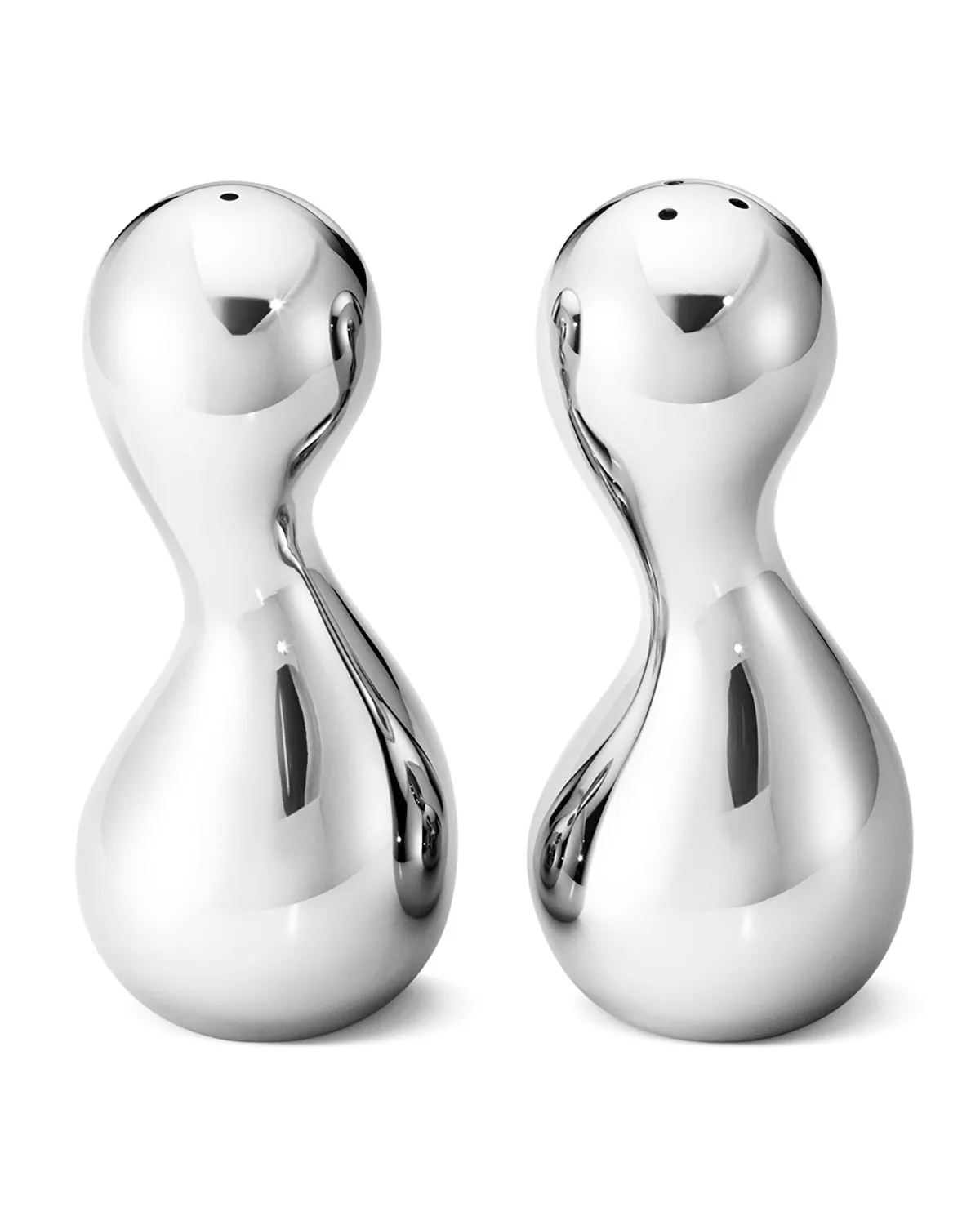 Cobra Salt And Pepper Shakers In Silver