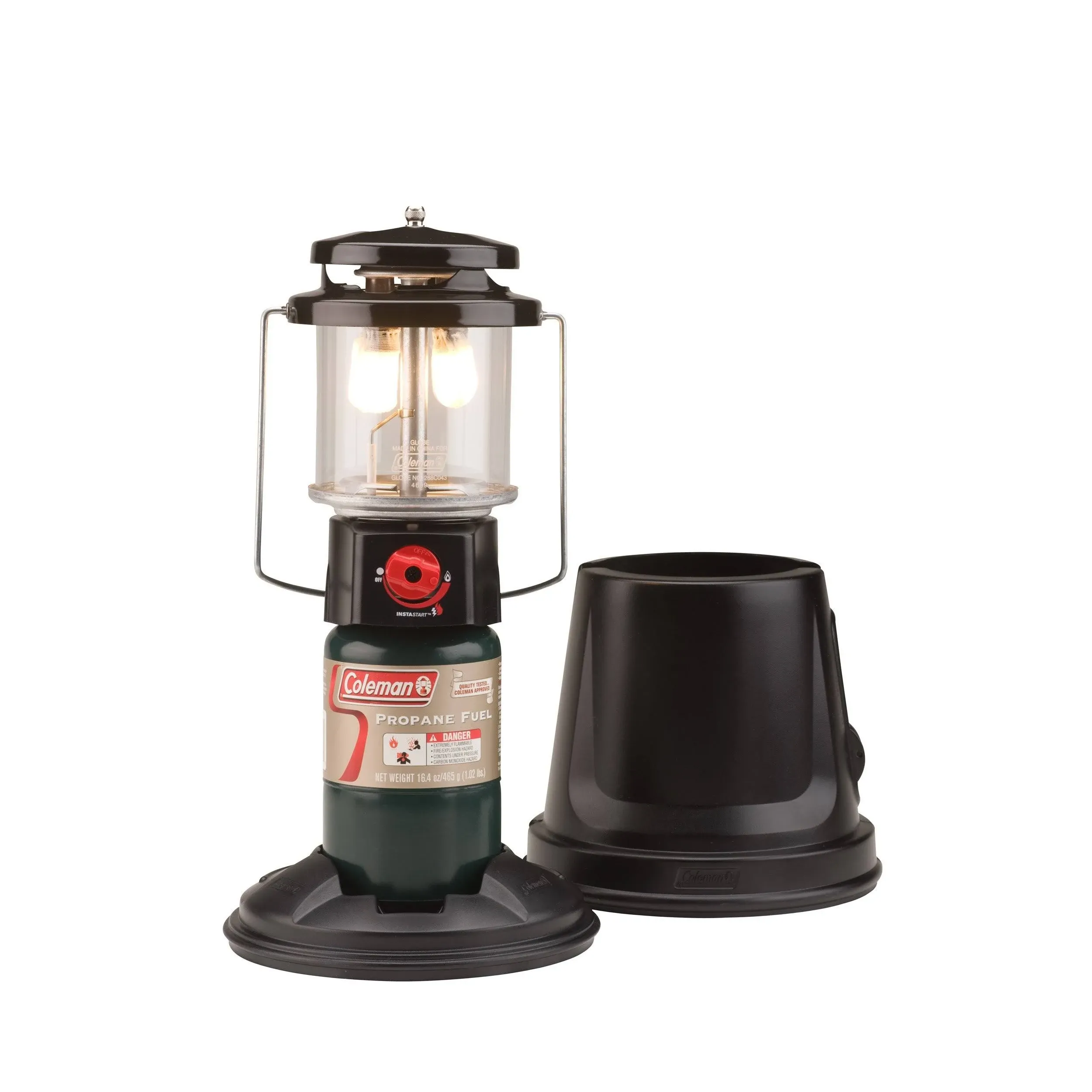 Coleman Deluxe QuickPack Propane Lantern - 967 Lumens - Two Mantle InstaStart