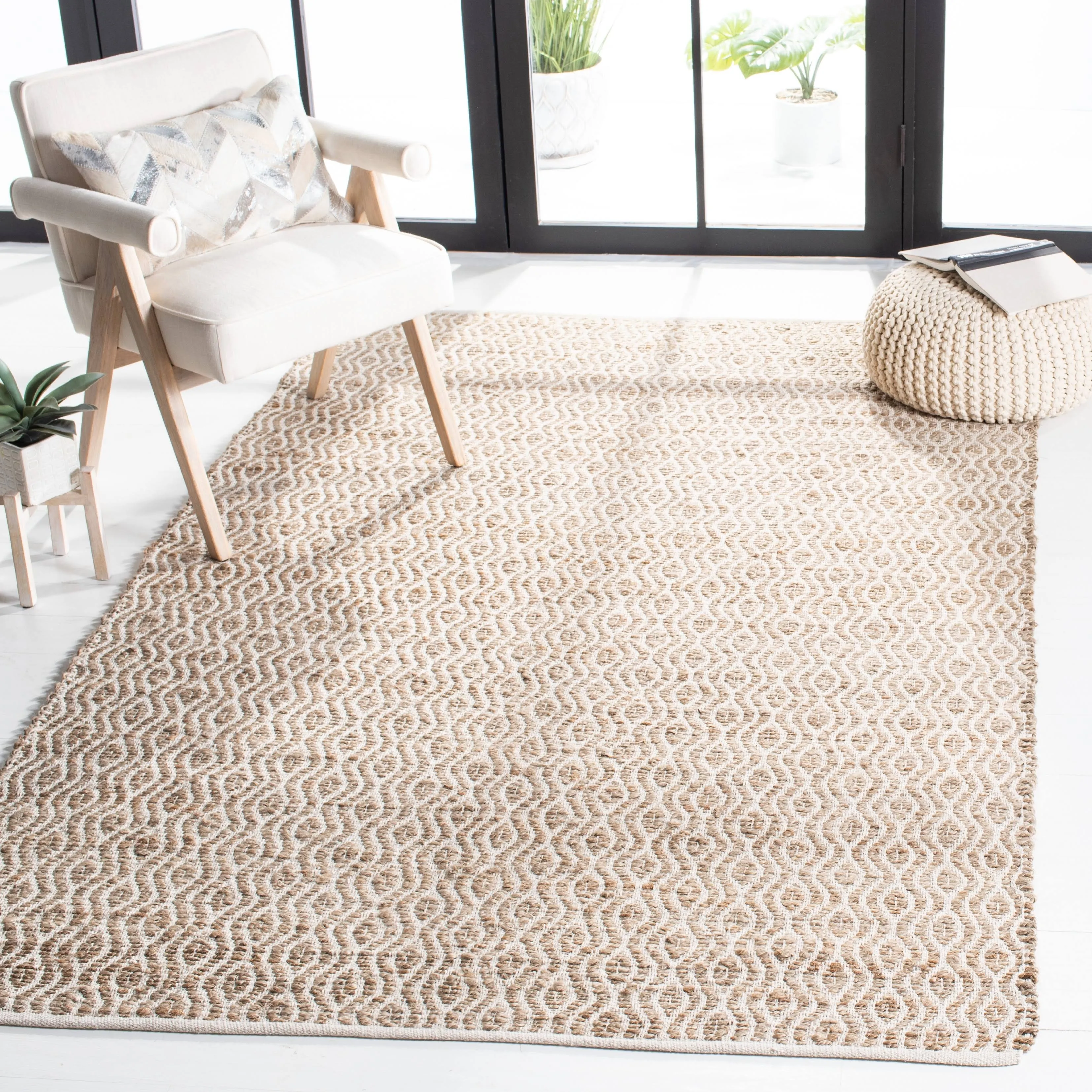 Safavieh Cape Cod Natural Area Rug; 4' x 6'