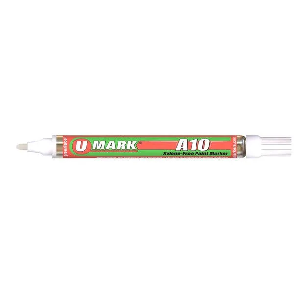 U-Mark A10 Xylene-Free Paint Marker Black (Pack of 12) 10101