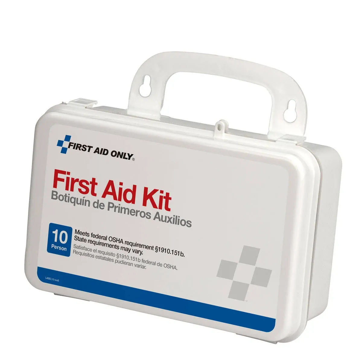 NEW 10-Person Emergency First Aid Kit for Office, Home, and Worksites