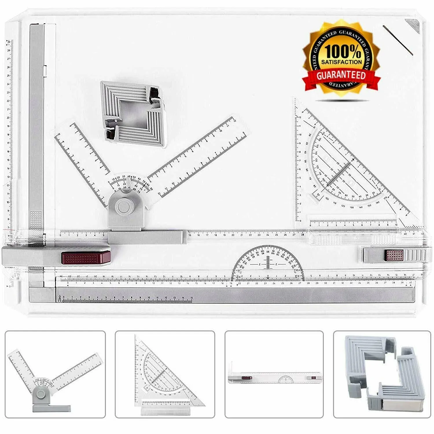 SALEMAR A3 Drafting Table Drawing Board, Drawing Tool Set Graphic Architectural ...