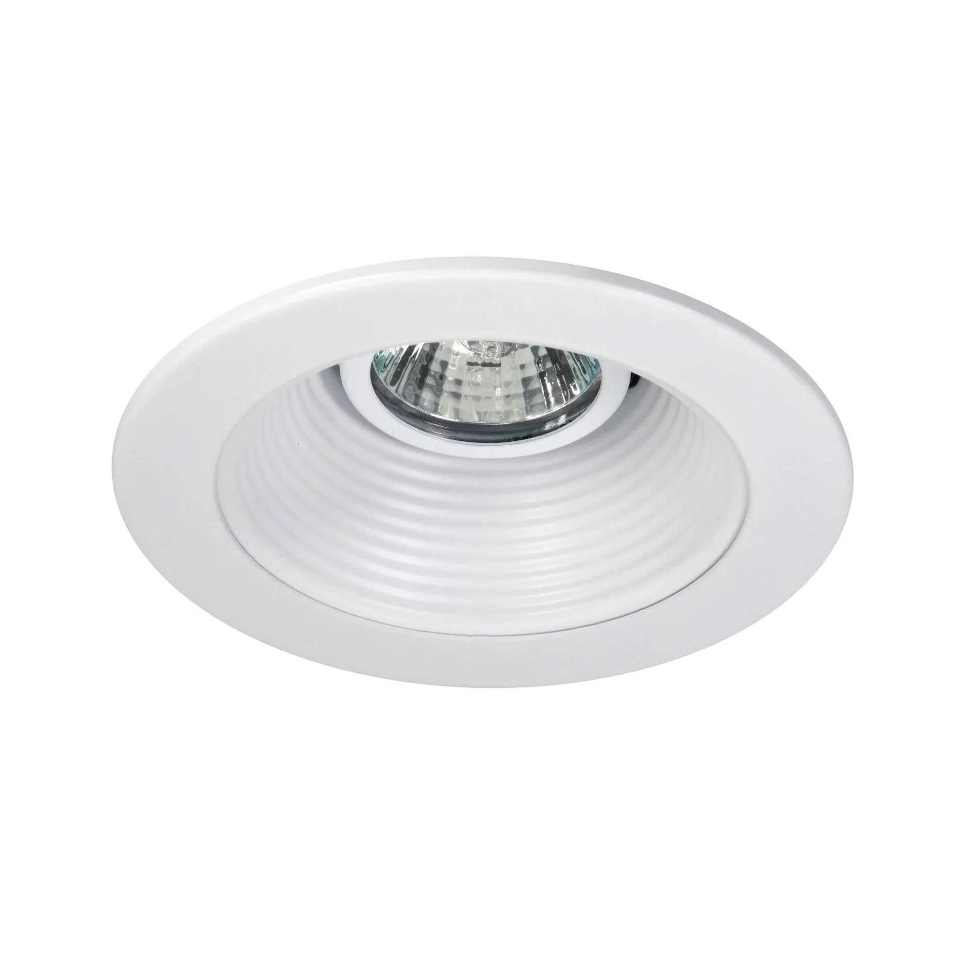 NICOR 4 in. Lo-volt White Baffle