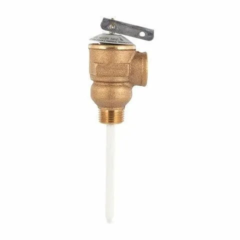 Camco Temperature & Pressure Relief Valve - 1/2" w/4" Probe